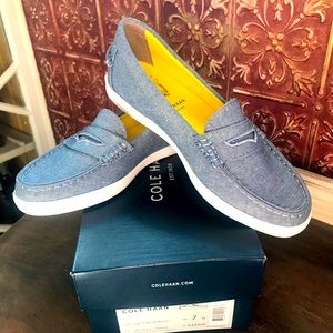 Cole Haan loafer denim sneakers size 7